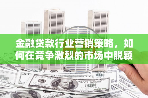 铜陵金融贷款行业营销策略，如何在竞争激烈的市场中脱颖而出？